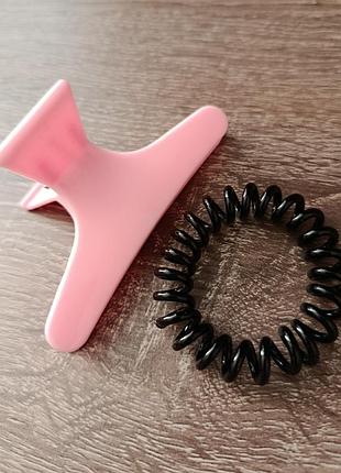 Крабик зажим для волосся резинка для волосся accessorize перукарський краб для волосся