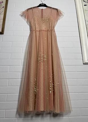 Red valentino довга ніжна сукня до урочистого заходу розмір xs