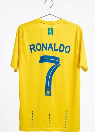 Футболка al-nassr 2023/24 - cristiano ronaldo 7 (home kit)
