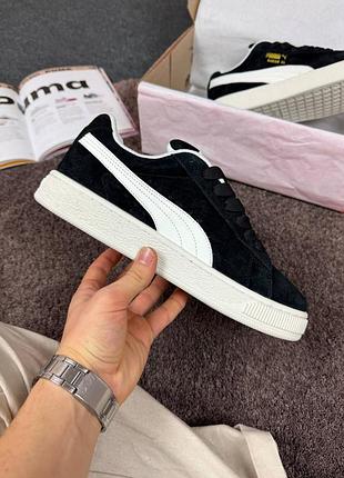 Puma suede xl 'black&white' 2