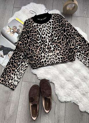 Леопардовий джемпер