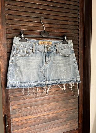 Міні юбка джинсова