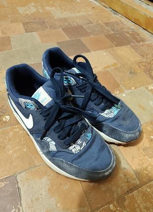 Кроссовки nike air синие
