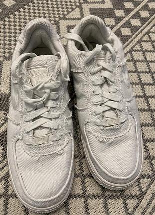Кросівки унісекс nike air force 1 low білого кольору,текстиль