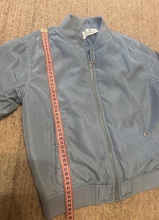 Куртка бомбер 122-128 см h&m 3
