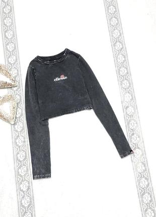 Укороченный лонгслив (кроп-топ с длинными рукавами) от бренда ellesse