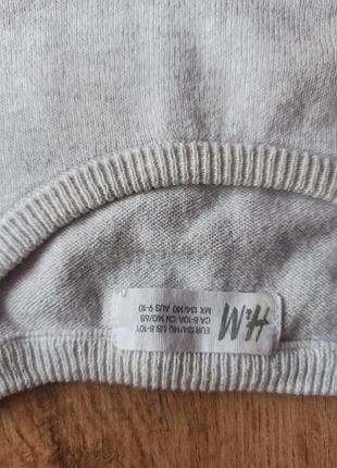 Качественная кофта, бренд h&amp;m,для девочки, на 8-10 лет 6