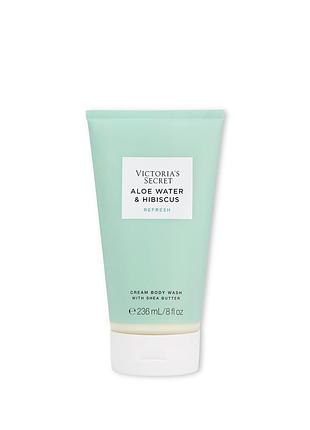 Крем гель для душу  aloe water &amp; hibiscus вiд victoria's secret