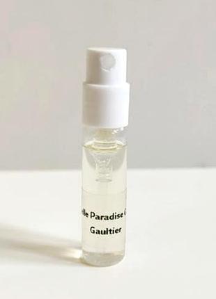Парфюм / la belle paradise garden от gaultier / лотос ирис ваниль 🪷 пробник 2мл