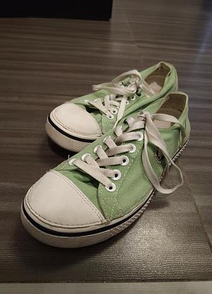 Кеди crocs зелені