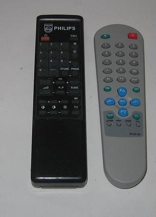 Пульт tv philips saa 3010t + пульт patriot