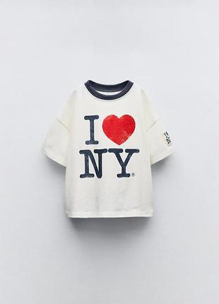 Футболка здитяча  принтом i love ny