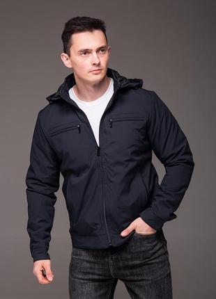 Утеплена чоловіча вітрівка