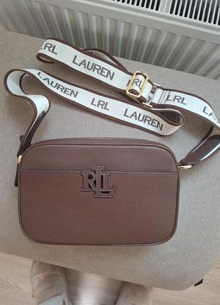 Сумочка кожаная ralph lauren