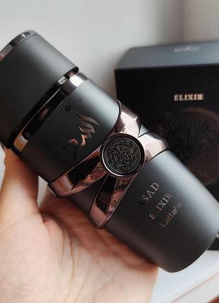 Мужская парфюмерная вода lattafa asad elixir 2мл распив оригинальной парфюмерии