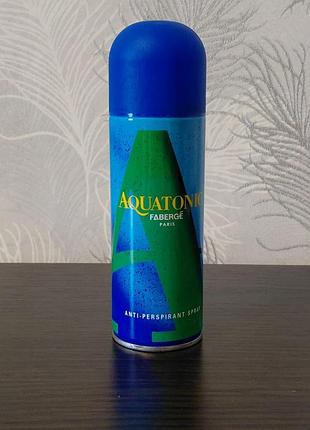Винтажный дезодорант aquatonic faberge paris (200 мл) – раритет / 90-е