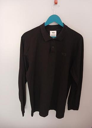 Чоловіче поло y-3 yohji yamamoto x adidas (long sleeve)