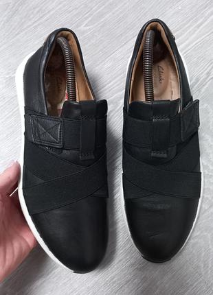 Жіночі шкіряні туфлі clarks