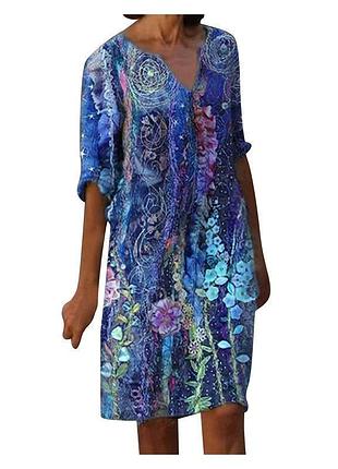 Гладке плаття,р48-50💙💙💙