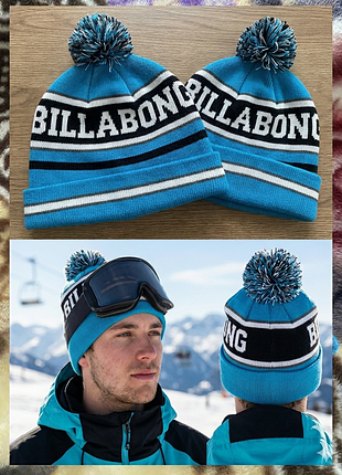 Шапка billabong с бубоном