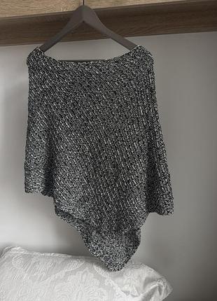 Накидка пончо massimo dutti 4