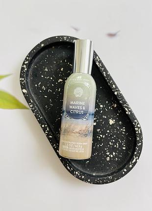 Спрей для дому marine waves & citrus bath and body works
