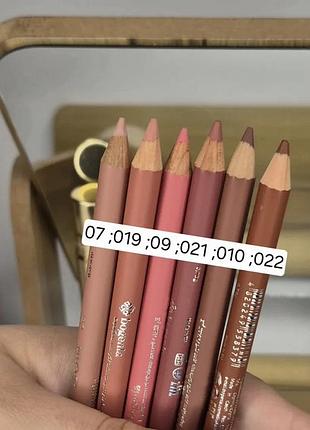 🎀карандаш для губ lipliner bogenia