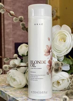 Шампунь brae blonde oil