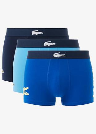 Набір боксерів lacoste 3 шт. розмір l, бавовна