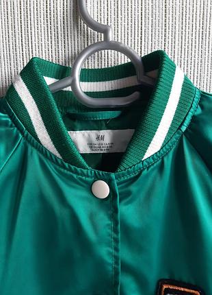 Куртка бомбер от бренда h&amp;m 8-9р 9