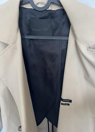 Тренч massimo dutti 7