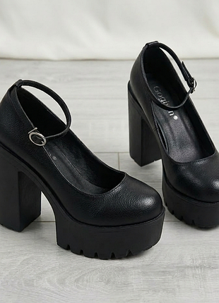 Туфли на платформе mary jane / стиль bratz / gothic / y2k
