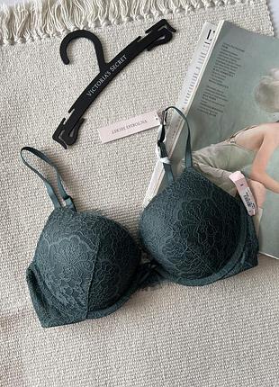 34c / 75c 34b / 75b пуш-ап оригінальний бюстгальтер з паперовими етикетками victoria’s secret