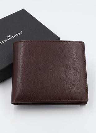Гаманець чоловічий шкіряний p&amp;e 204q brown