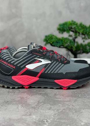 Brooks cascadia жіночі спортивні бігові трейлові кросівки
