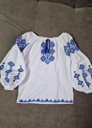 Вышиванка на девочку