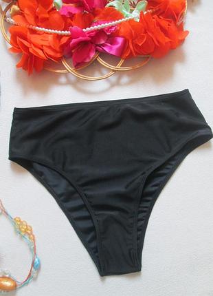 Универсальные высокие черные плавки низ от купальника shein 🌺💜🌺