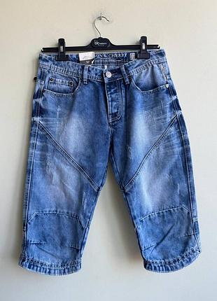 Мужские джинсовые шорты benson &amp; cherry long short brizer