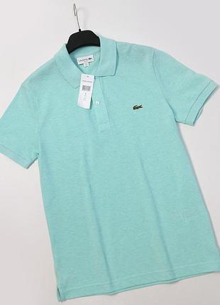 Lacoste мужская брендовая футболка поло оригинал
