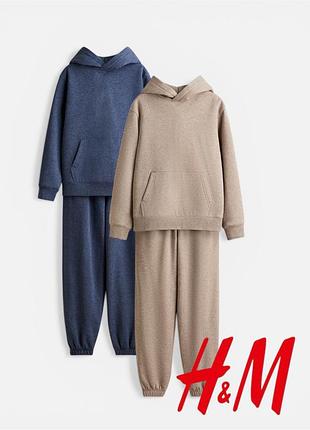 H&m спортивний костюм на флісі для підлітків 10-11 та від 14 років