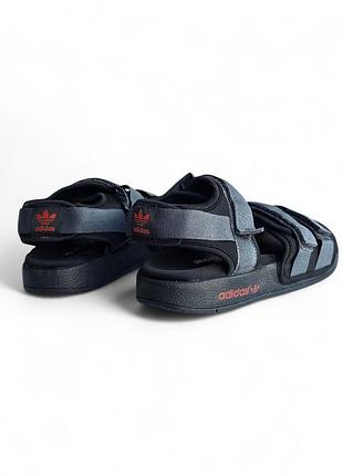 Adidas adilette black grey 5