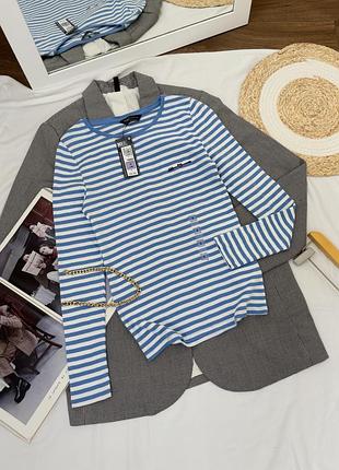 Новий лонгслів у смужку