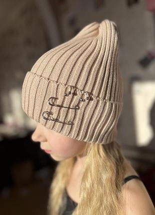 Шапка для дівчинки 3