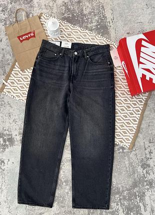Джинси loose fit h&m розмір l
