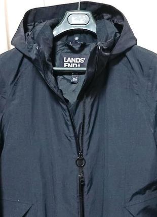 Класичний чорний плащ lands' end