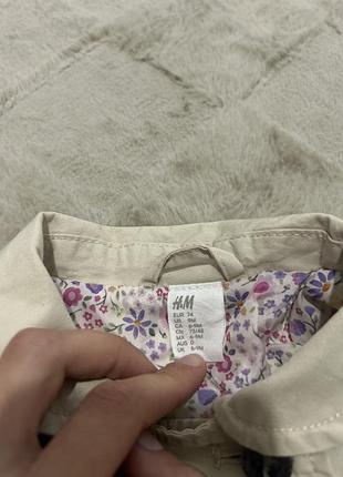 Тренч h&m на дівчинку 3