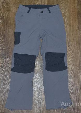 Туристические штаны quechua hiking trousers - kids (5-6 лет)