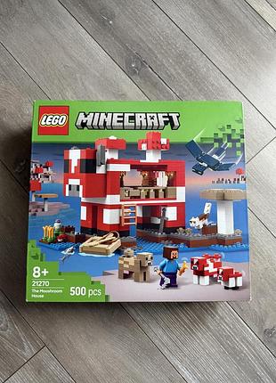 Лего майнкрафт 8+