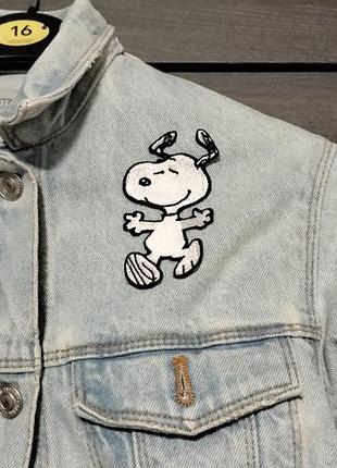 Детский джинсовый пиджак zara 7