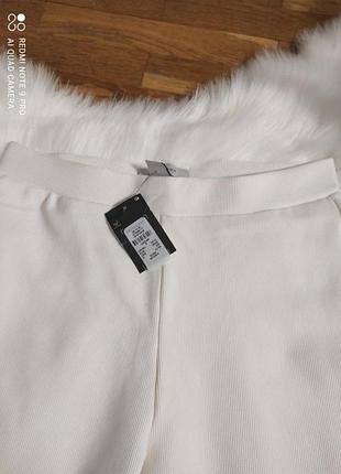 Штани в рубчик молочні 2